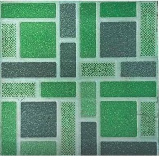 DIAMOND 25X25 GLASERRA GREEN